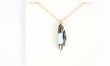 Aliza Necklace-Sm Folding Knife w/14K Gold Fill