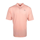 Pinstripe USMC Polo-Salmon