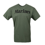 Olive Drab Marines PT Shirt
