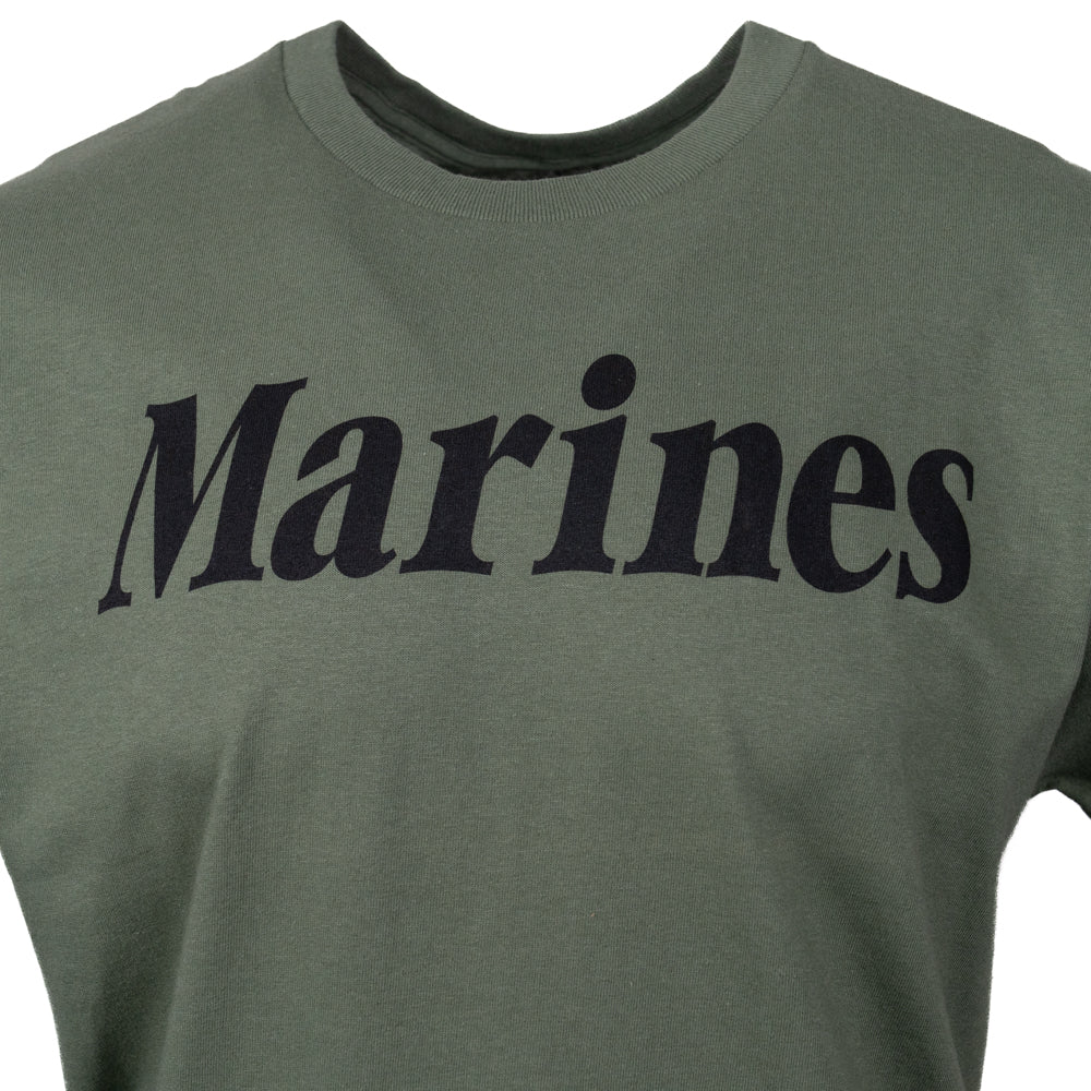 Olive Drab Marines PT Shirt