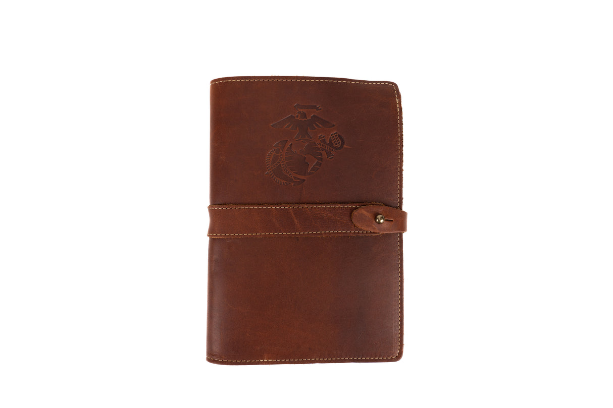 Leather A5 Moleskine Journal-Brown