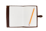 Leather A5 Moleskine Journal-Brown