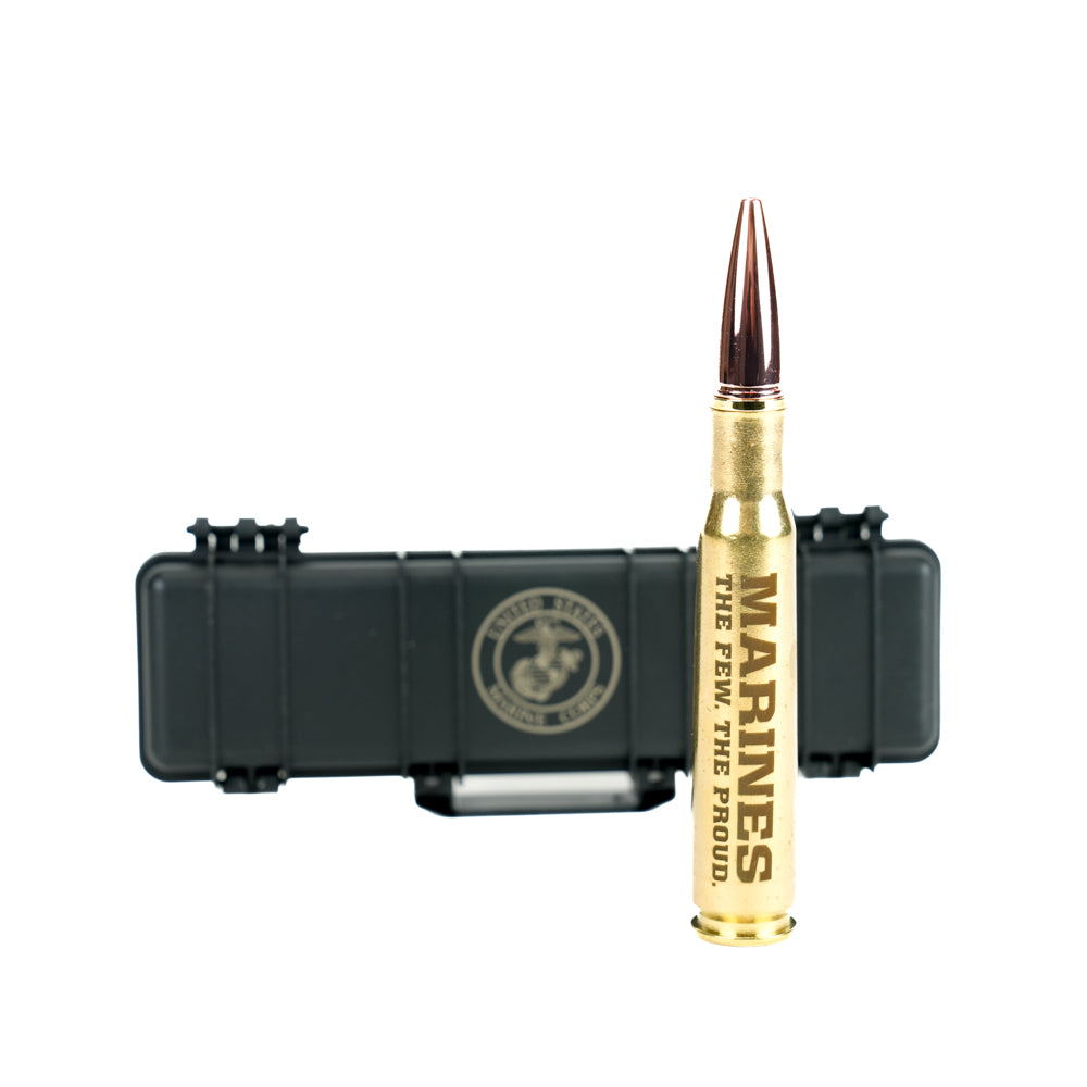 USMC .50 Caliber Casing Twist Pen w/Case