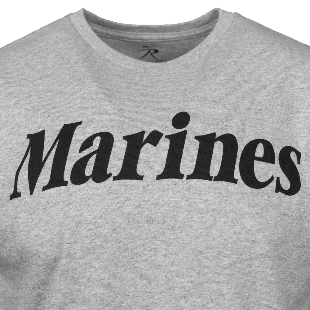 Grey Marines PT Shirt