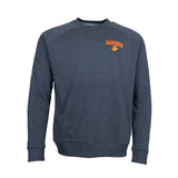 USMC Triumph Fleece Raglan Crew-Navy