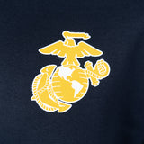 USMC Champion Powerblend Crew-Navy