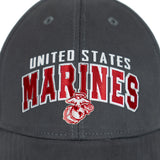 US Marines Red Arch Hat-Grey