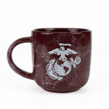 Marine Dad Marbled Mug 17oz