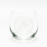 USMC Globe Decanter Set w/4 Emblem Glasses