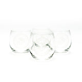 USMC Globe Decanter Set w/4 Emblem Glasses