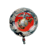 Camo Marines/EGA Mylar Balloon 18"