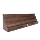 Walnut Three Tier Coin Stand