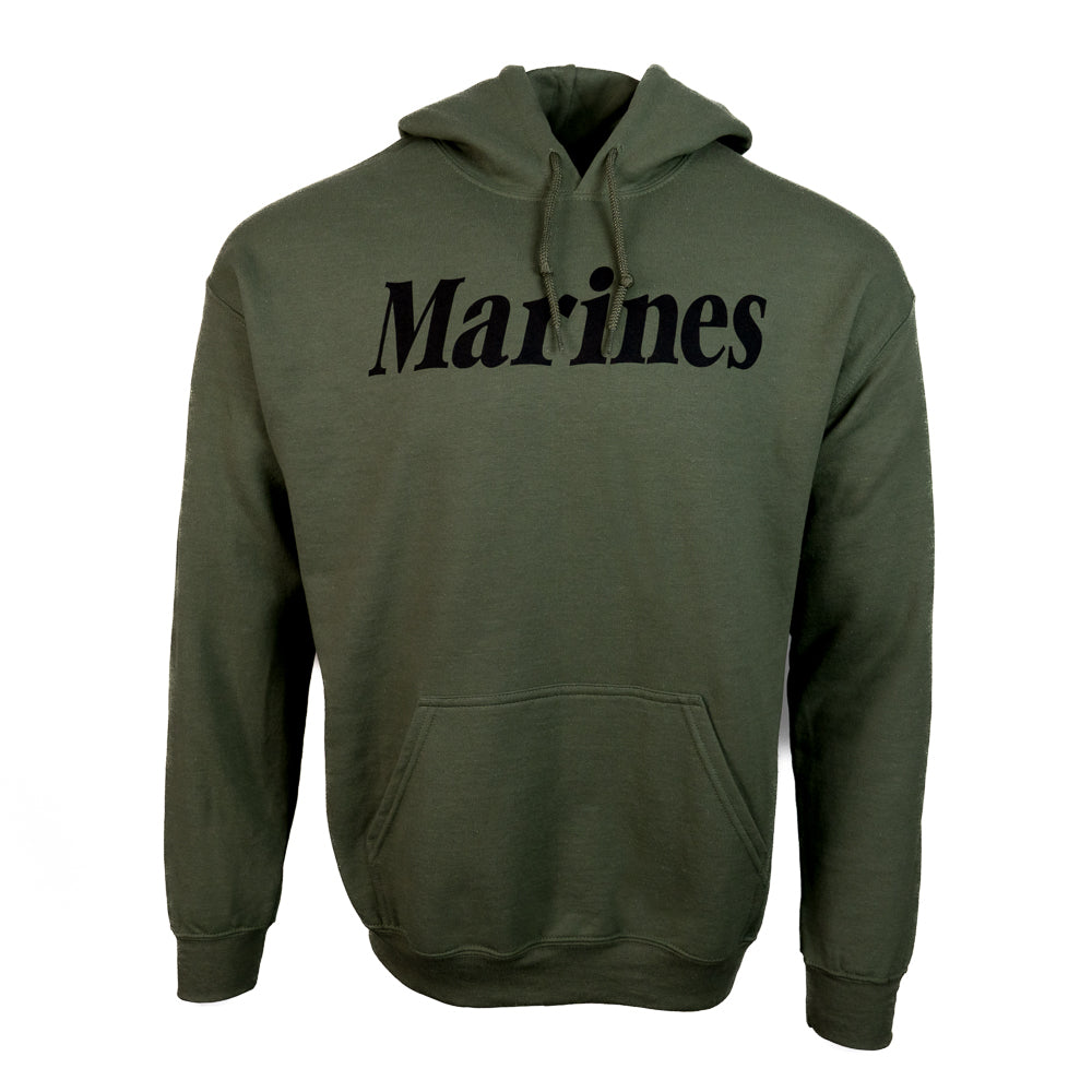 Olive Drab Marines Hoodie