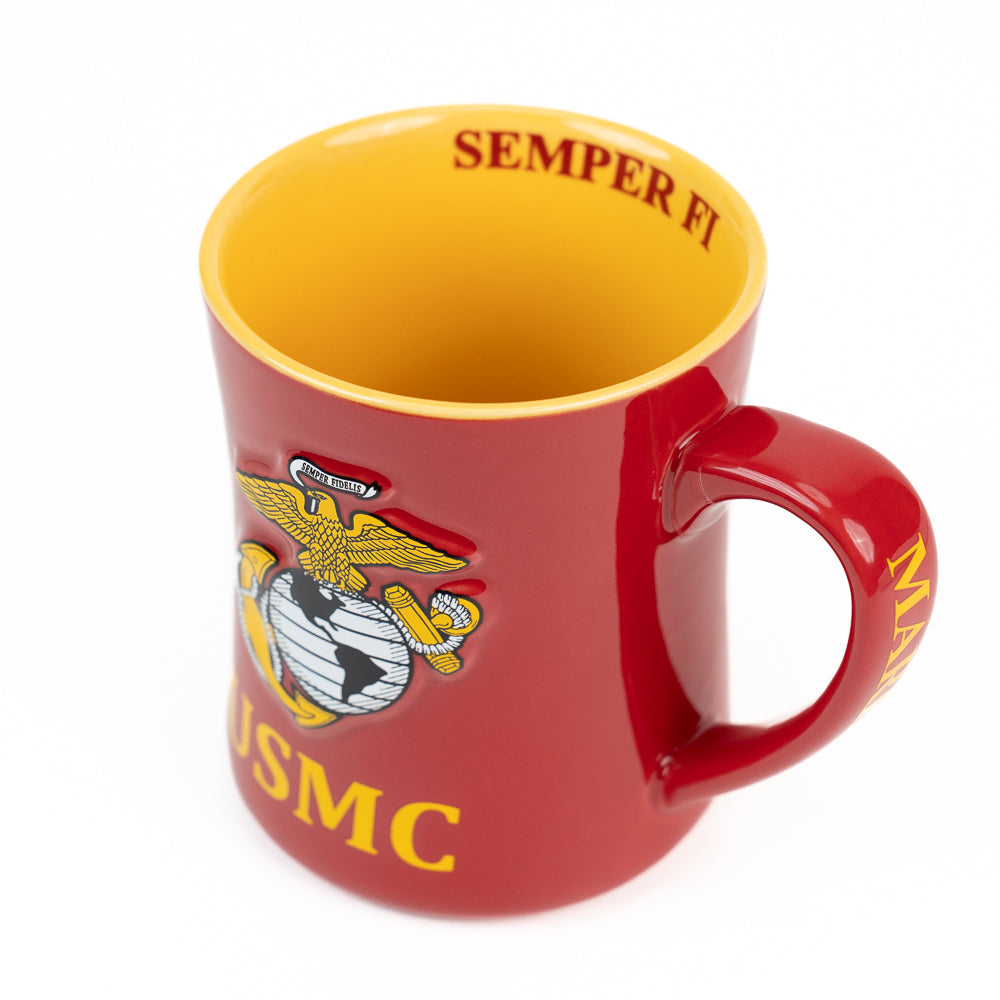 EGA Relief Mug with Bulldog