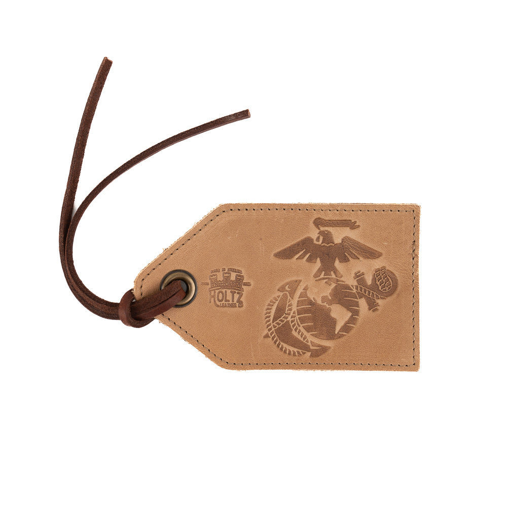 EGA Leather Luggage Tag