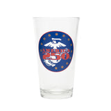 America 250 USMC Celebration Mixer Glass