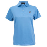 Ladies Jersey Fabric EGA Polo-Sky