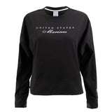 Women's Marines Sueded Soft Touch Crew