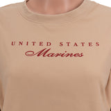 Women's Marines Sueded Soft Touch Crew