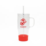 EGA Marines Borosilicate Glass Travel Mug