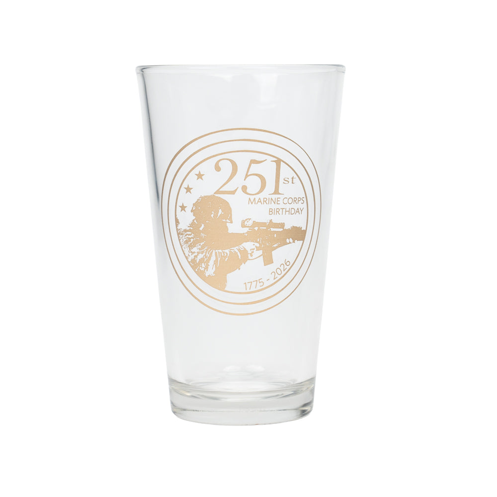 251st Birthday Ball Mixer Glass