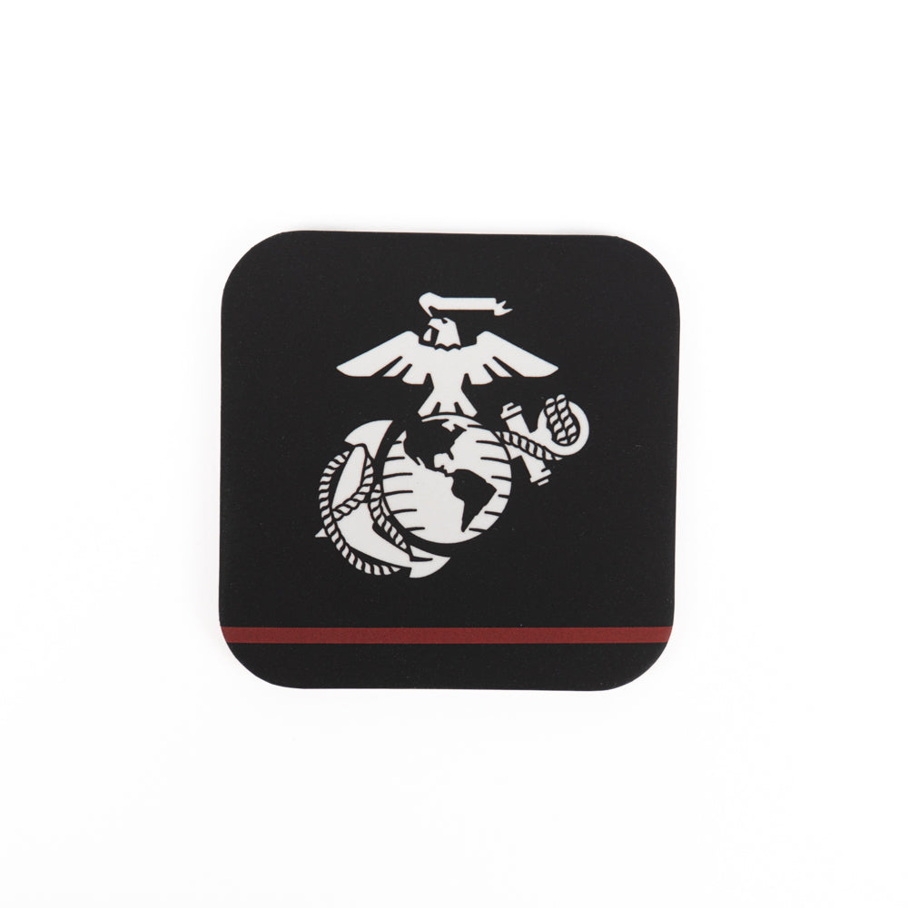 U.S. Marine Corps Emblem Square Magnet 2.5"