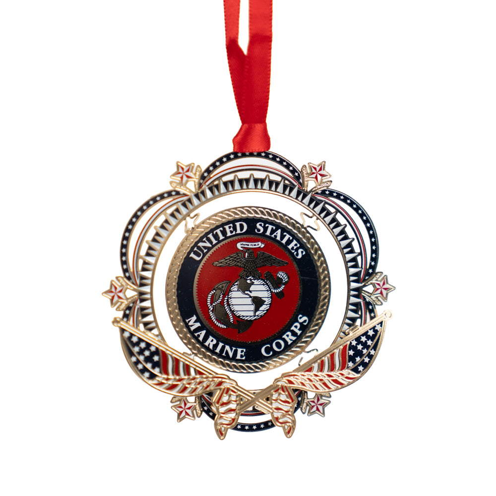 Patriotic USMC Ornament