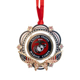 Patriotic USMC Ornament