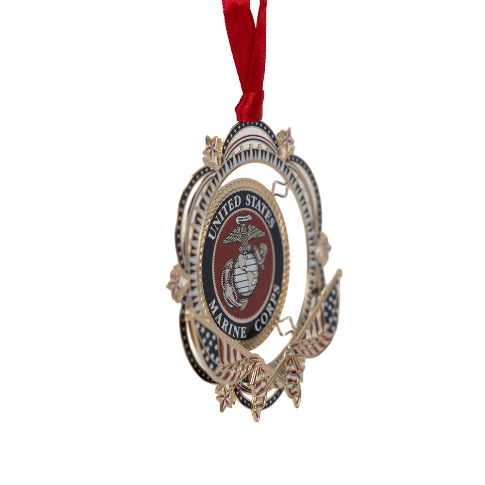 Patriotic USMC Ornament