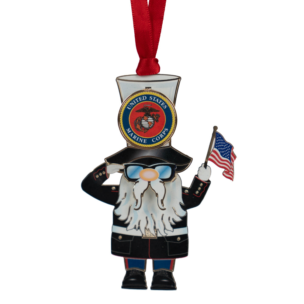 USMC Gnome Ornament