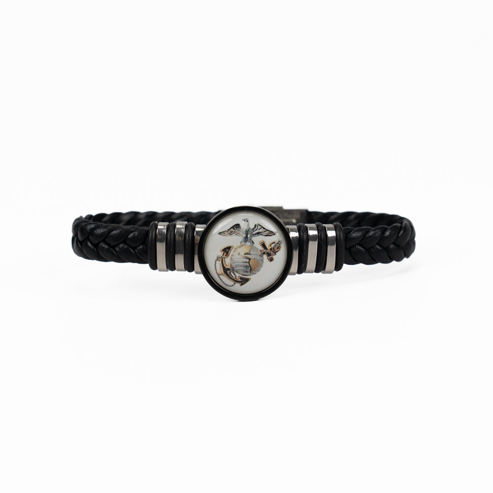 Unisex Leather EGA Bracelet