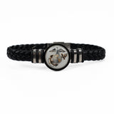 Unisex Leather EGA Bracelet