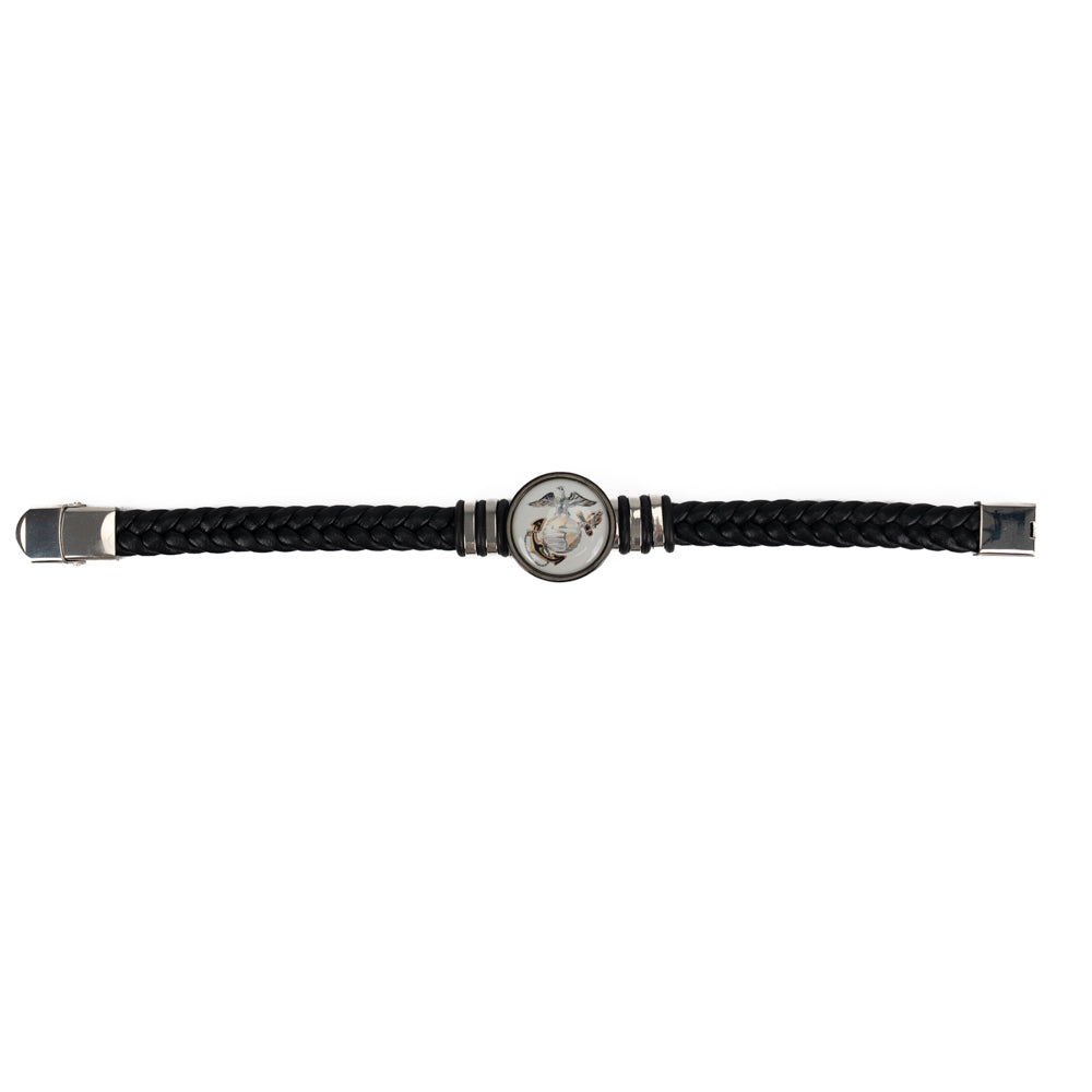 Unisex Leather EGA Bracelet