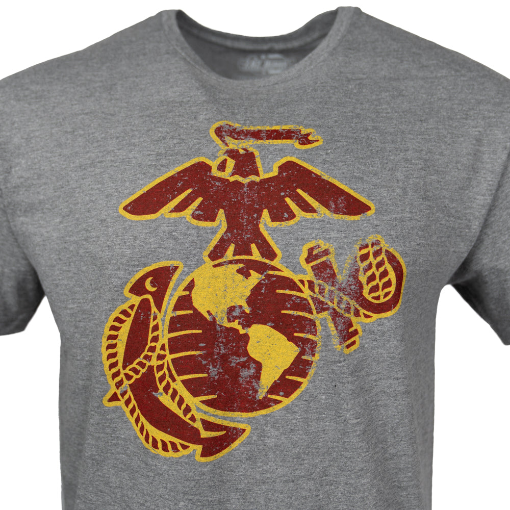 USMC Distressed EGA Tee