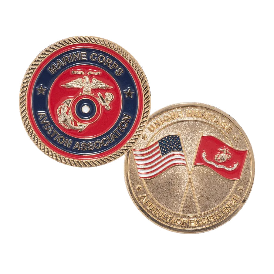 Marine Corps Aviation Association Coin