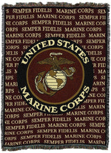 Marine Corps Semper Fidelis Blanket