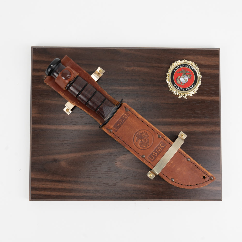 Ka-Bar Golden Walnut Plaque