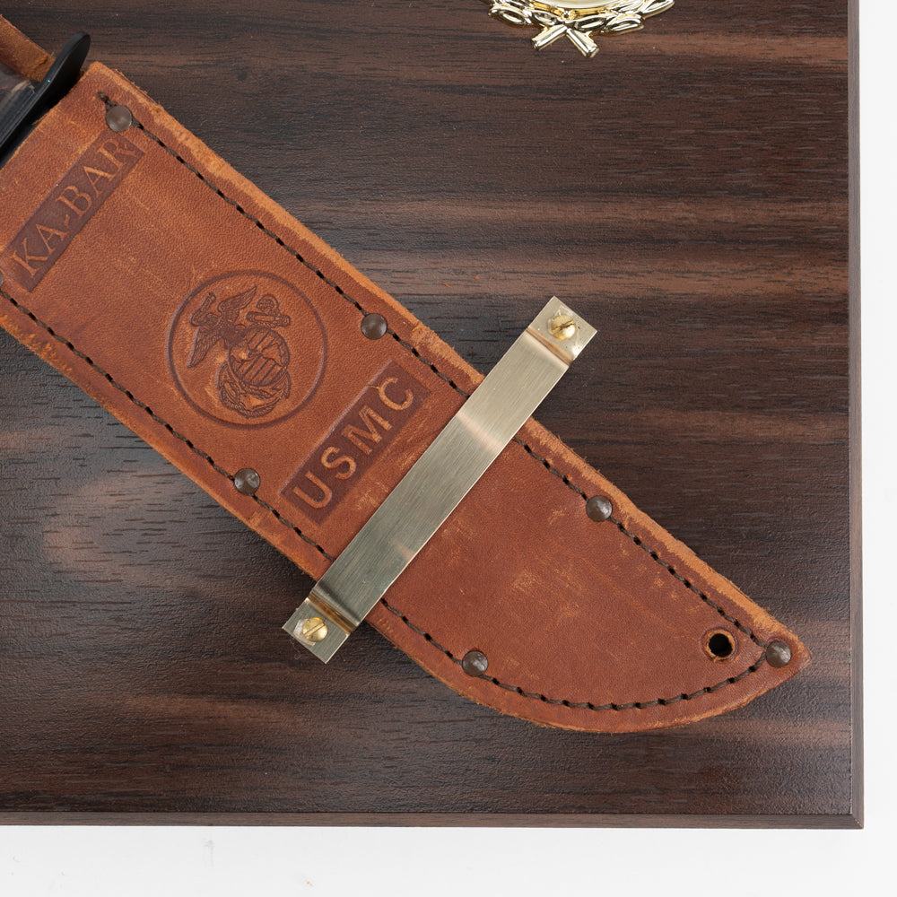 Ka-Bar Golden Walnut Plaque